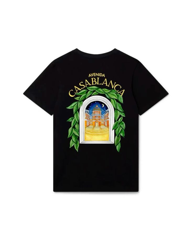 T-shirt casablanca ⚫